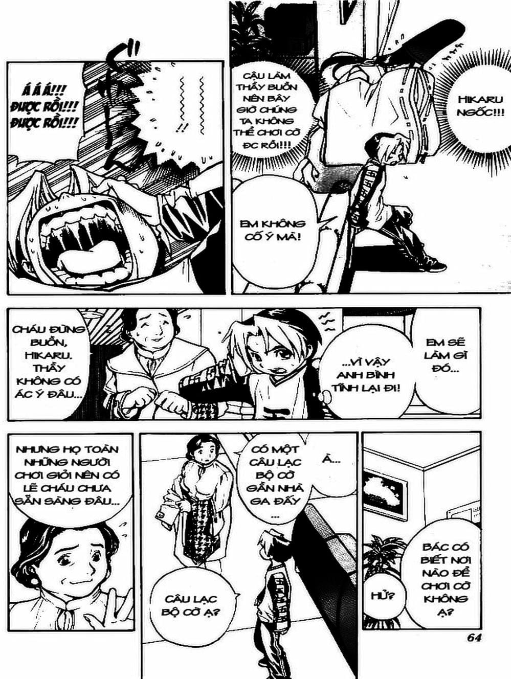 Truyện Tranh Kì Thủ Cờ Vây - Hikaru No Go trang 6