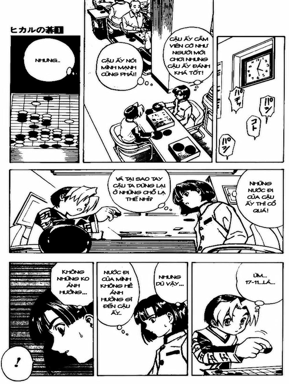 Truyện Tranh Kì Thủ Cờ Vây - Hikaru No Go trang 6