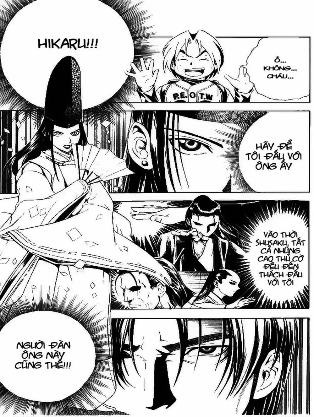 Truyện Tranh Kì Thủ Cờ Vây - Hikaru No Go trang 6