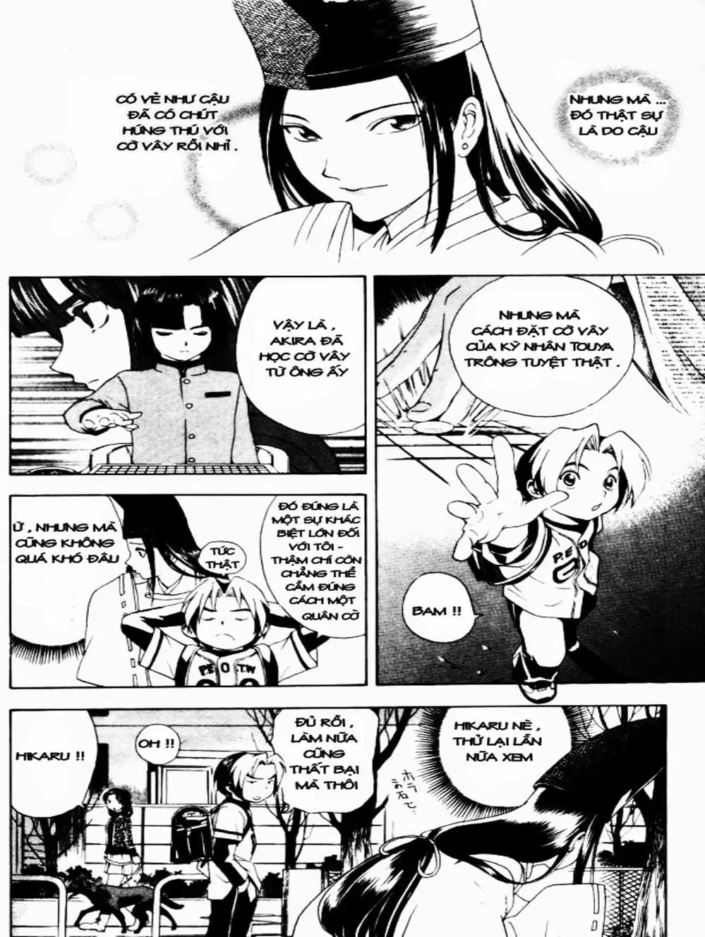 Truyện Tranh Kì Thủ Cờ Vây - Hikaru No Go trang 6