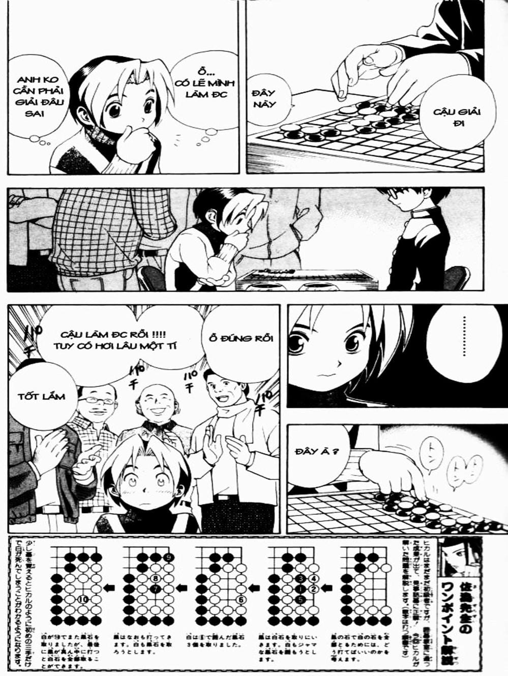 Truyện Tranh Kì Thủ Cờ Vây - Hikaru No Go trang 6