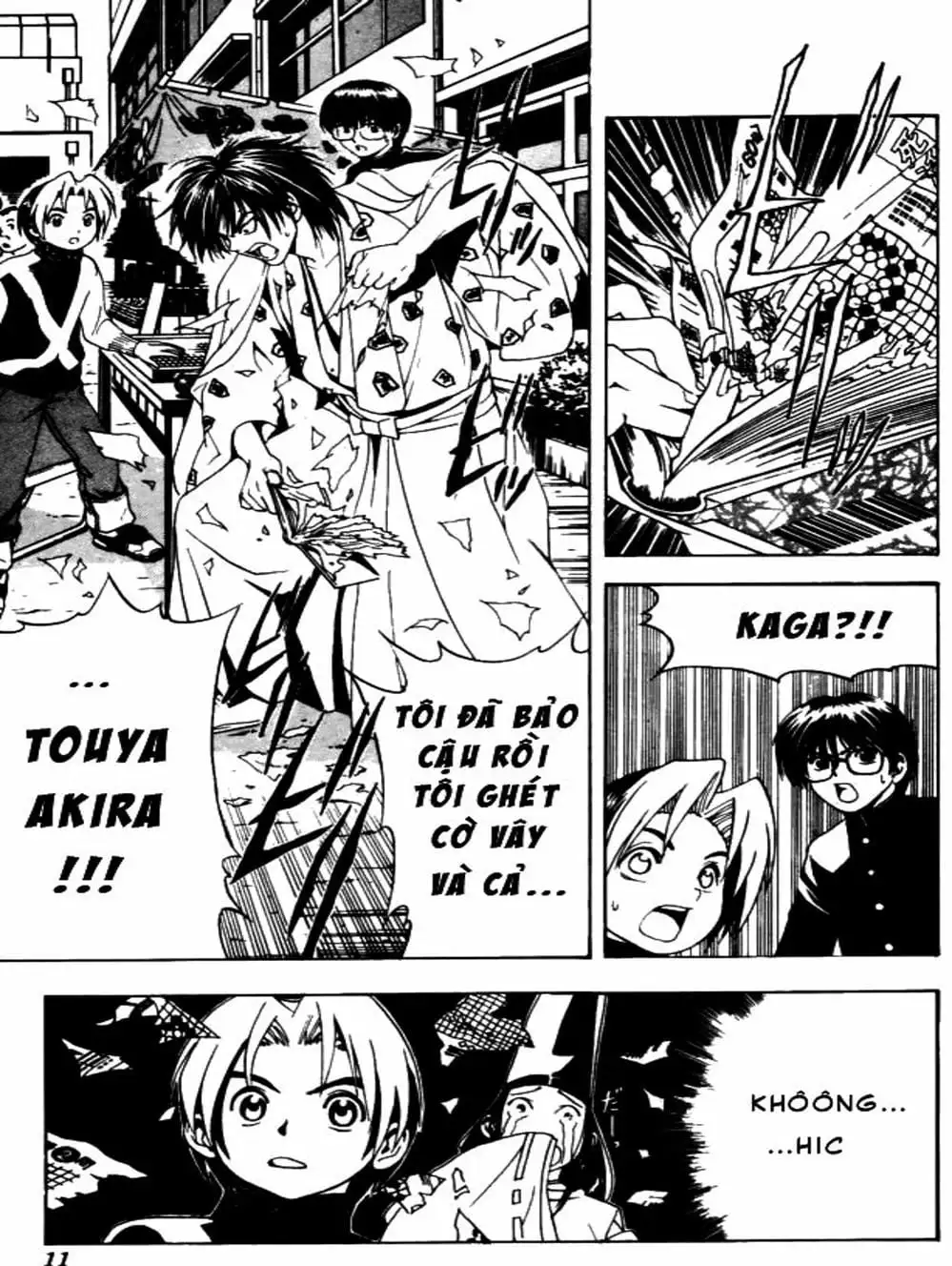 Truyện Tranh Kì Thủ Cờ Vây - Hikaru No Go trang 6