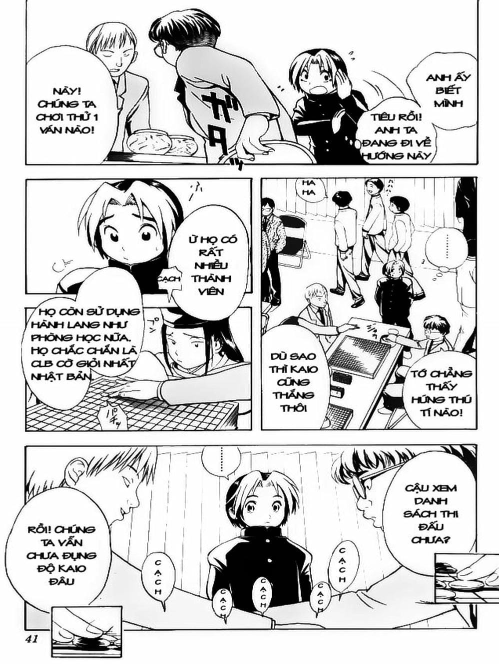 Truyện Tranh Kì Thủ Cờ Vây - Hikaru No Go trang 6