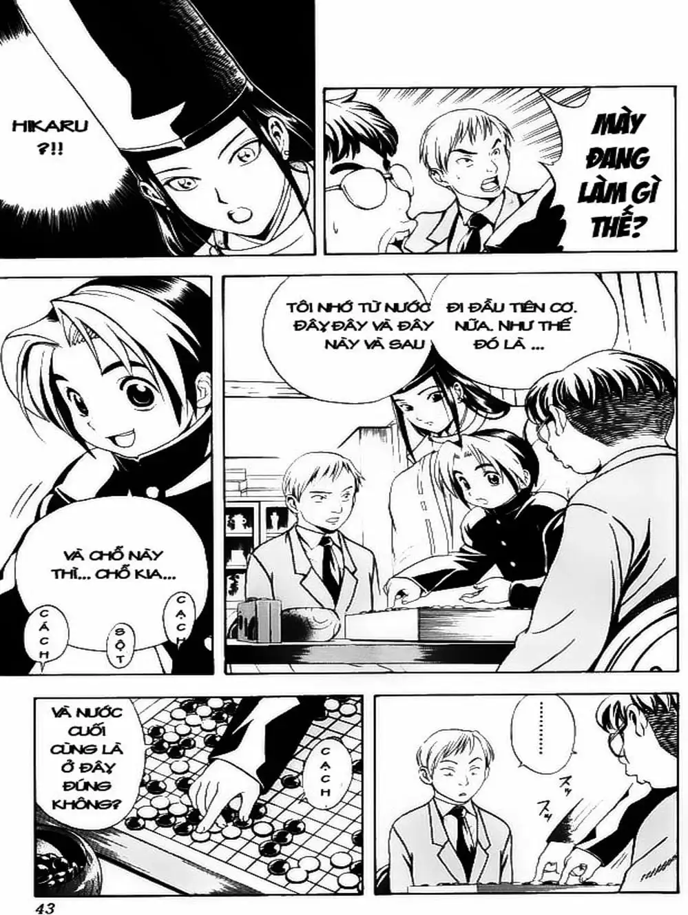 Truyện Tranh Kì Thủ Cờ Vây - Hikaru No Go trang 6