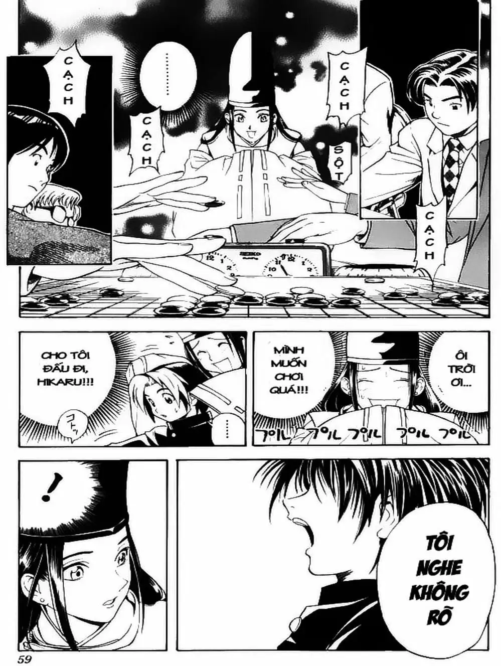 Truyện Tranh Kì Thủ Cờ Vây - Hikaru No Go trang 6