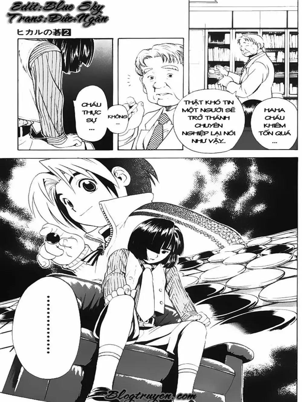 Truyện Tranh Kì Thủ Cờ Vây - Hikaru No Go trang 6