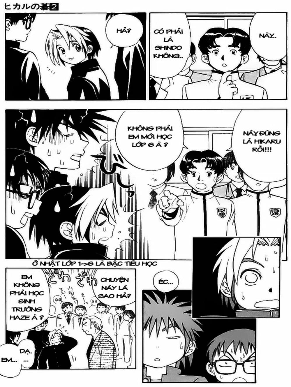 Truyện Tranh Kì Thủ Cờ Vây - Hikaru No Go trang 6