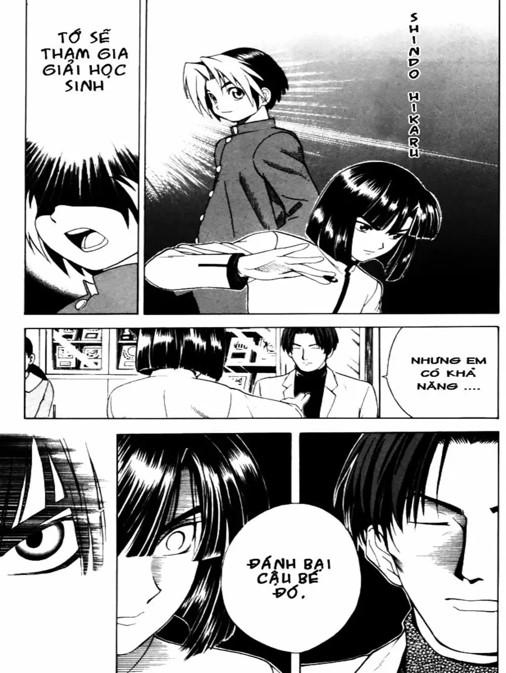 Truyện Tranh Kì Thủ Cờ Vây - Hikaru No Go trang 6