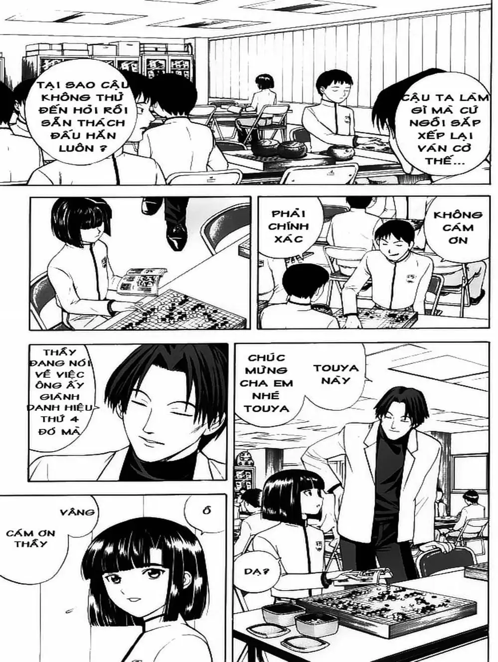 Truyện Tranh Kì Thủ Cờ Vây - Hikaru No Go trang 6