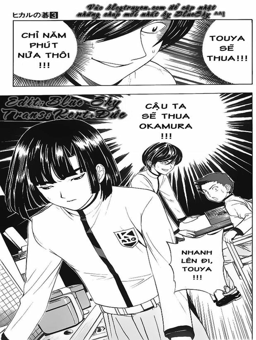 Truyện Tranh Kì Thủ Cờ Vây - Hikaru No Go trang 6