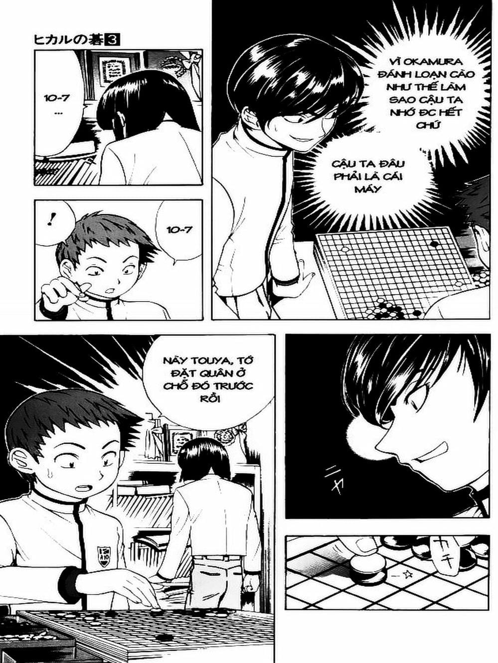 Truyện Tranh Kì Thủ Cờ Vây - Hikaru No Go trang 6