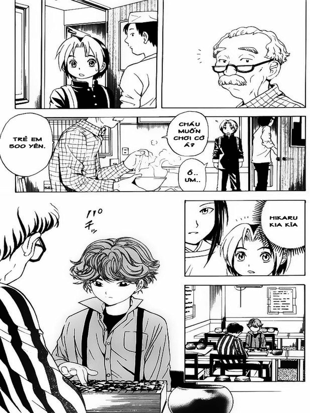 Truyện Tranh Kì Thủ Cờ Vây - Hikaru No Go trang 6