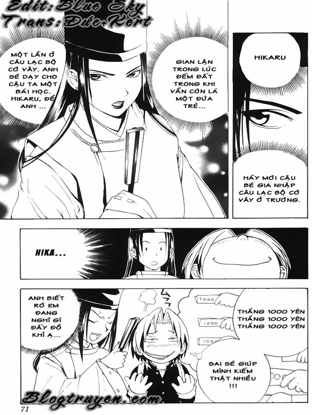 Truyện Tranh Kì Thủ Cờ Vây - Hikaru No Go trang 6