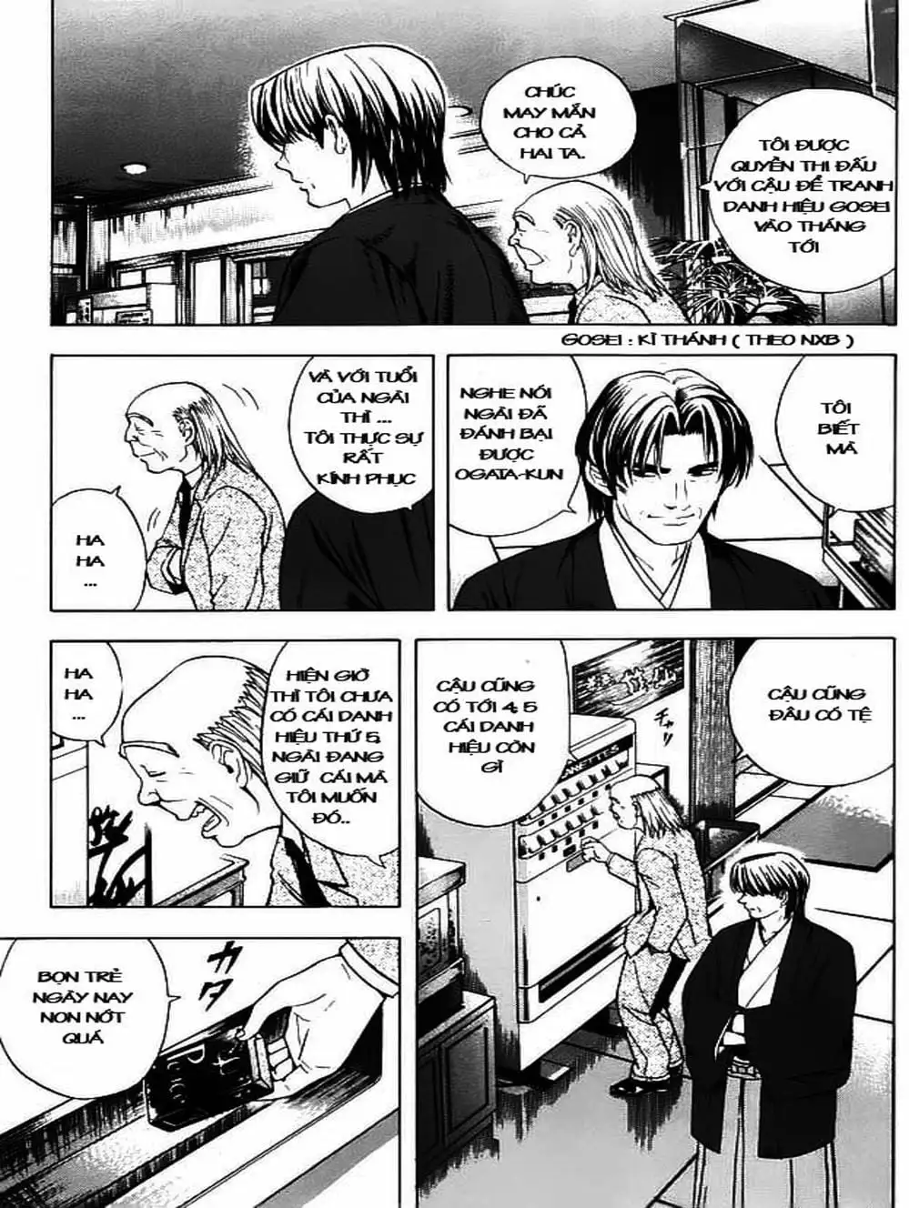 Truyện Tranh Kì Thủ Cờ Vây - Hikaru No Go trang 6