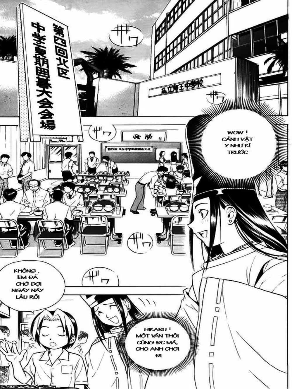 Truyện Tranh Kì Thủ Cờ Vây - Hikaru No Go trang 6