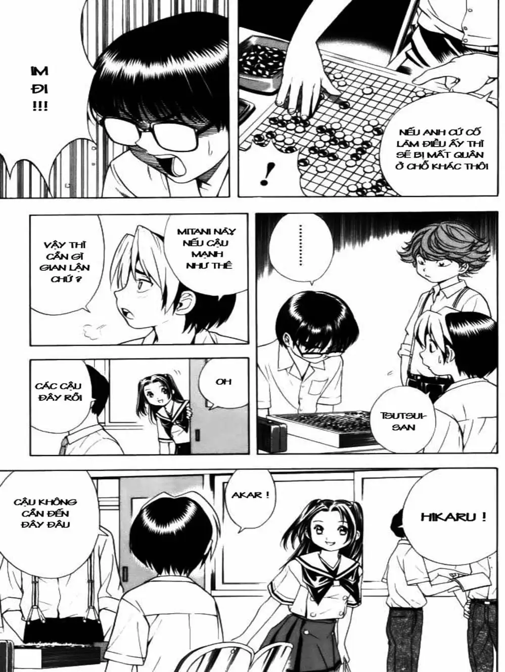 Truyện Tranh Kì Thủ Cờ Vây - Hikaru No Go trang 6