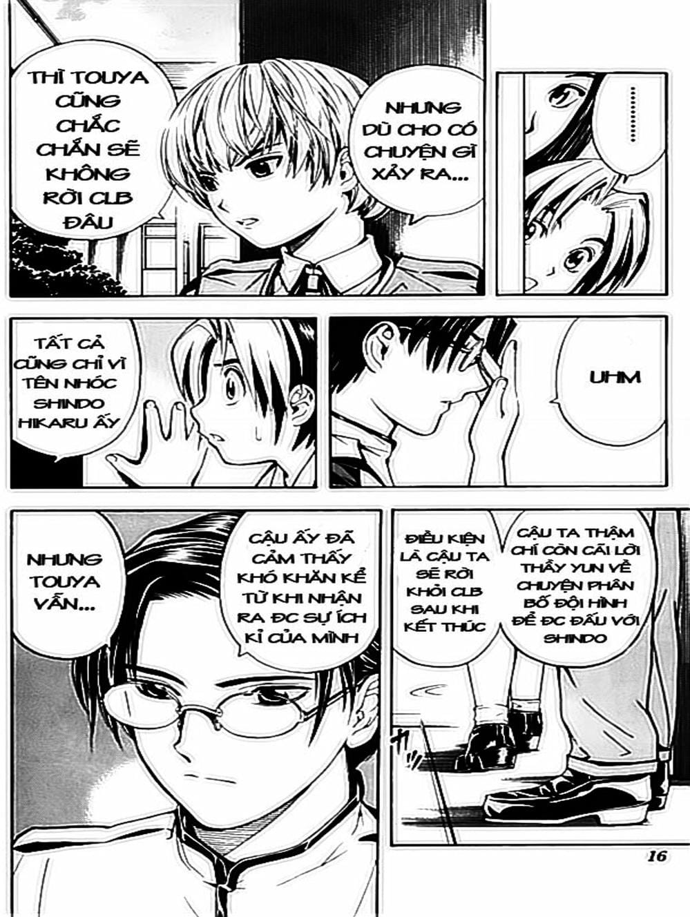 Truyện Tranh Kì Thủ Cờ Vây - Hikaru No Go trang 6