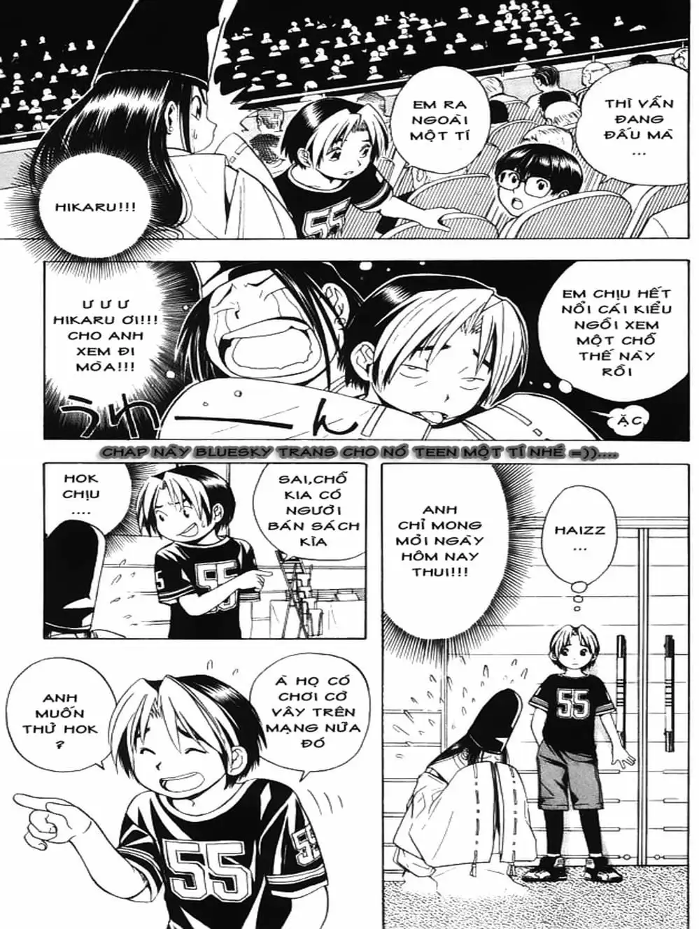 Truyện Tranh Kì Thủ Cờ Vây - Hikaru No Go trang 6