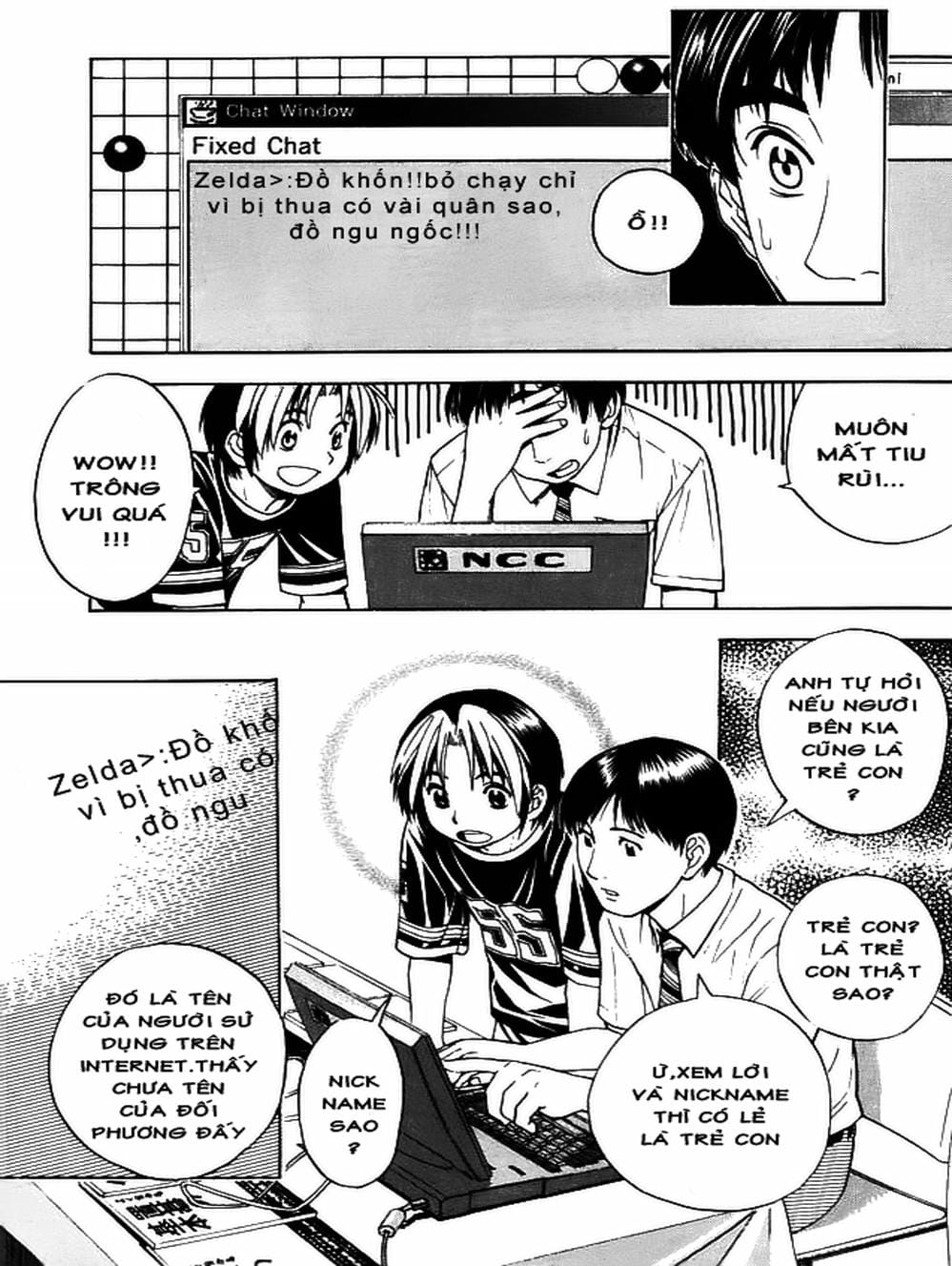 Truyện Tranh Kì Thủ Cờ Vây - Hikaru No Go trang 6