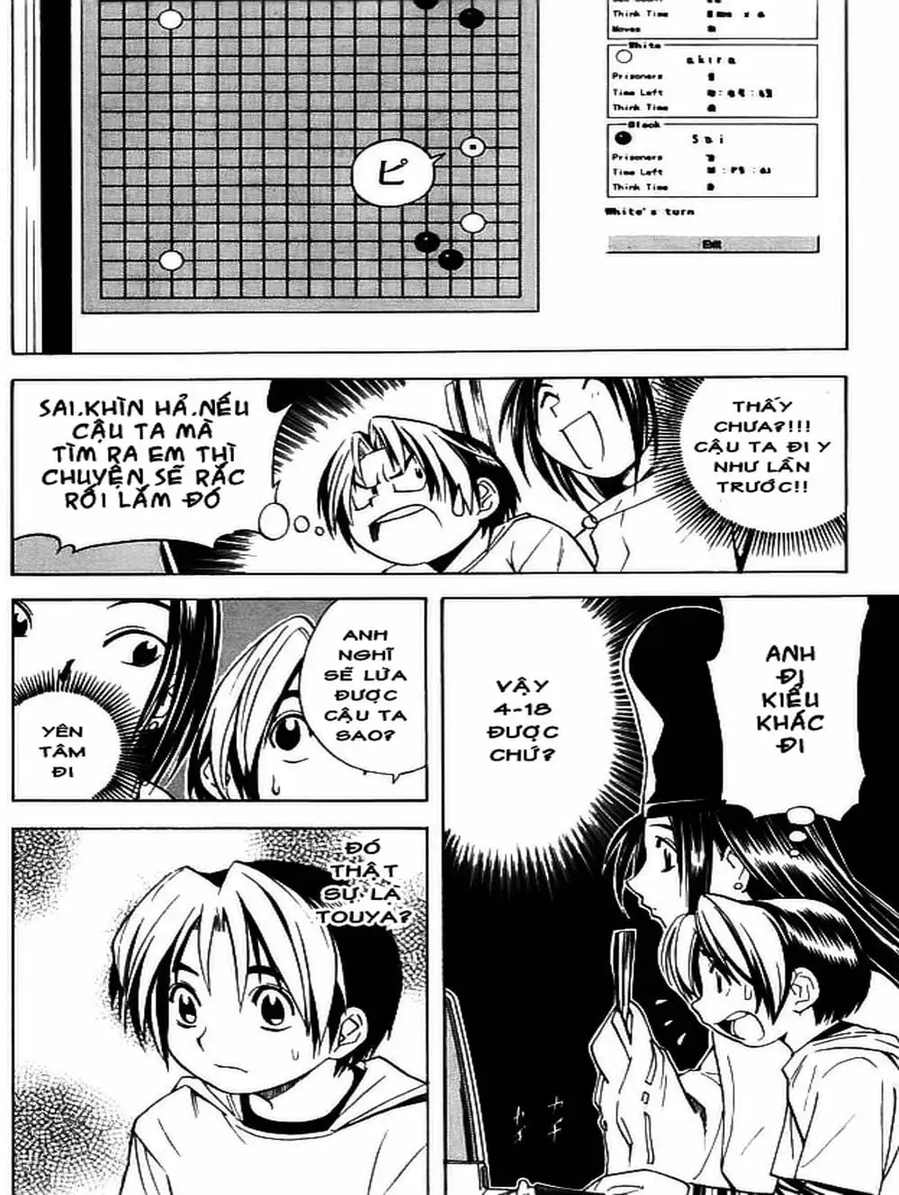 Truyện Tranh Kì Thủ Cờ Vây - Hikaru No Go trang 6