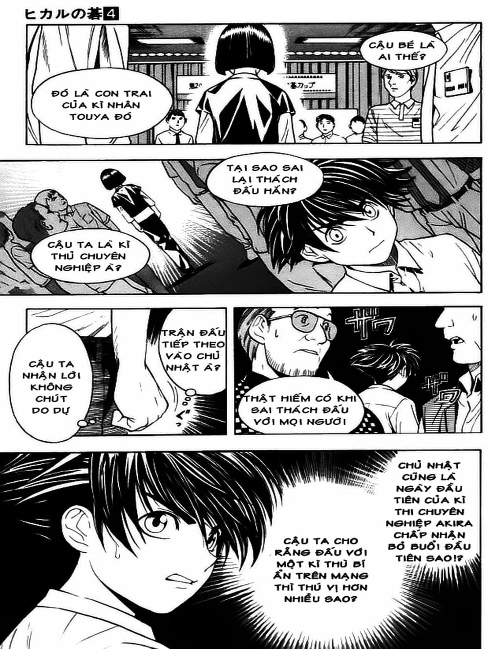 Truyện Tranh Kì Thủ Cờ Vây - Hikaru No Go trang 6