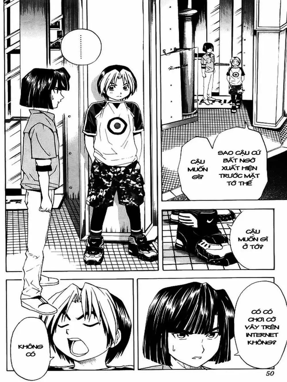 Truyện Tranh Kì Thủ Cờ Vây - Hikaru No Go trang 6