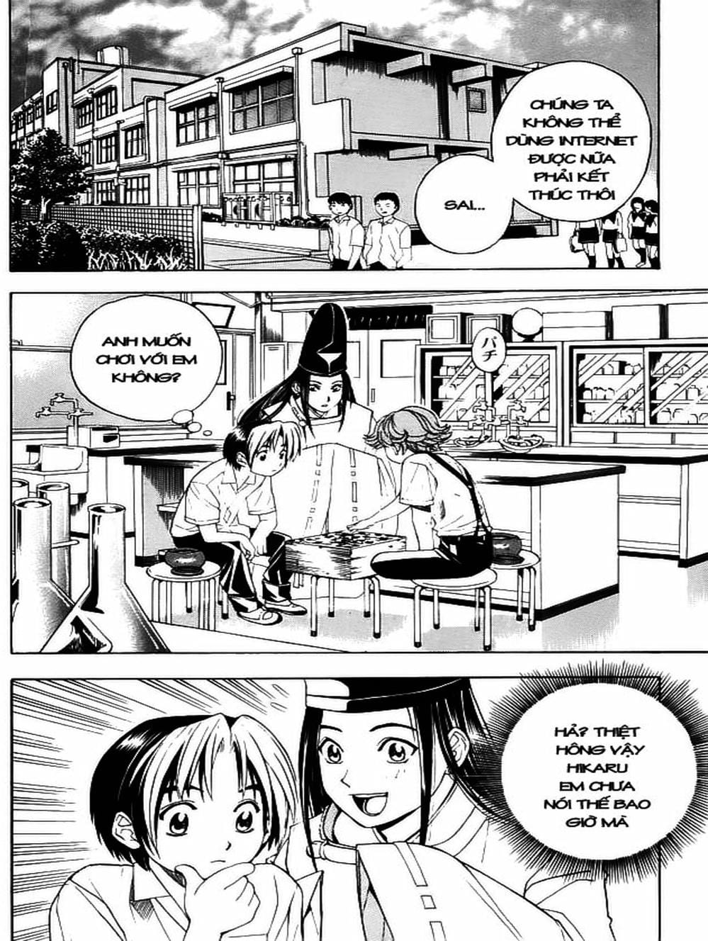 Truyện Tranh Kì Thủ Cờ Vây - Hikaru No Go trang 6