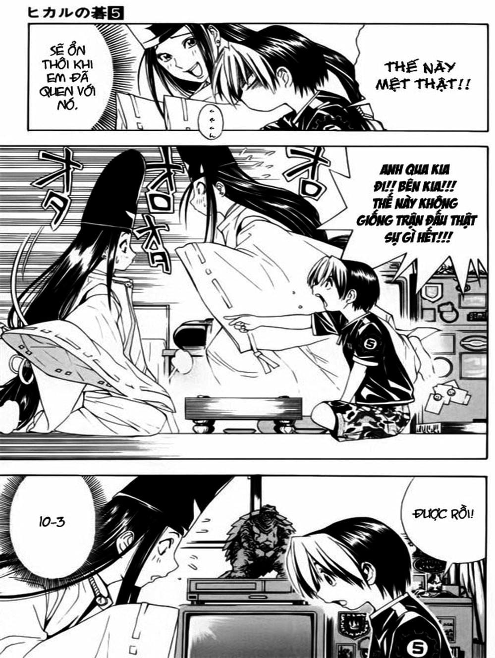 Truyện Tranh Kì Thủ Cờ Vây - Hikaru No Go trang 6