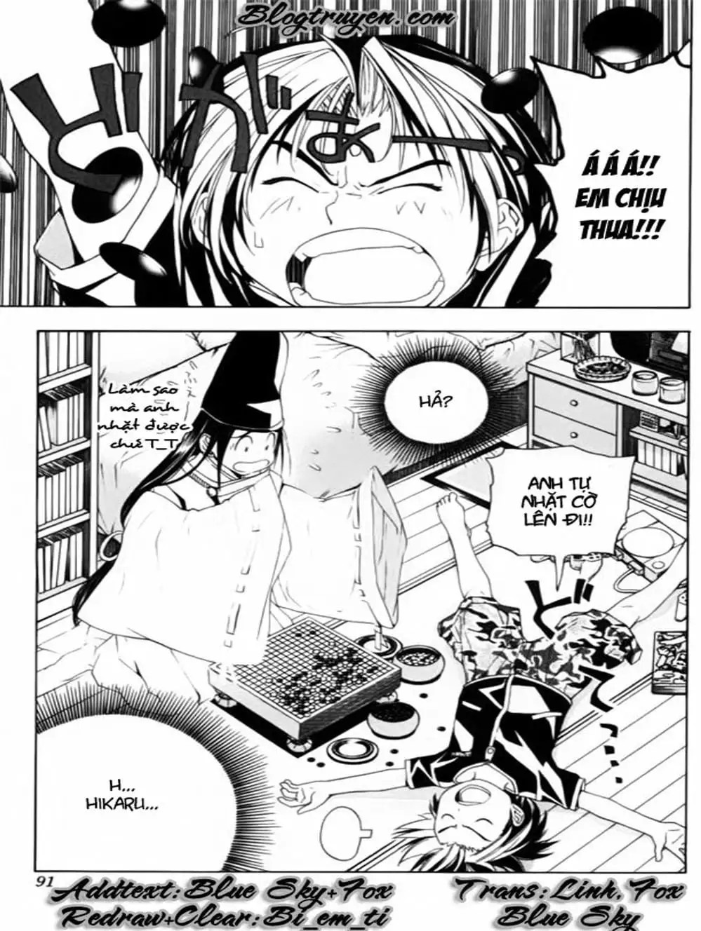 Truyện Tranh Kì Thủ Cờ Vây - Hikaru No Go trang 6