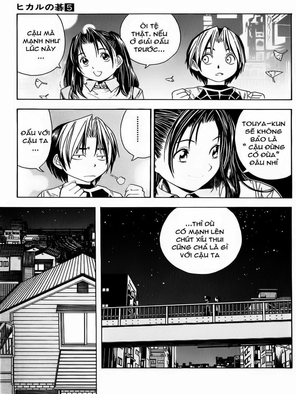 Truyện Tranh Kì Thủ Cờ Vây - Hikaru No Go trang 6