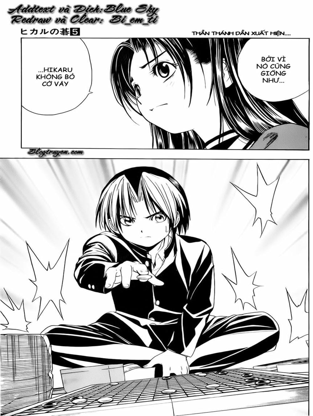 Truyện Tranh Kì Thủ Cờ Vây - Hikaru No Go trang 6