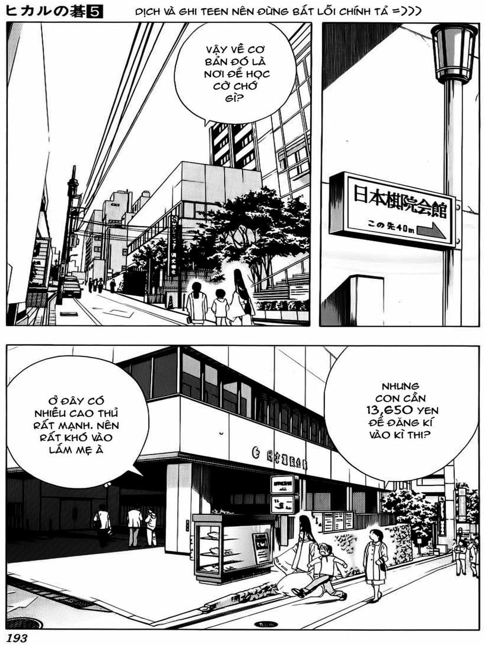 Truyện Tranh Kì Thủ Cờ Vây - Hikaru No Go trang 6