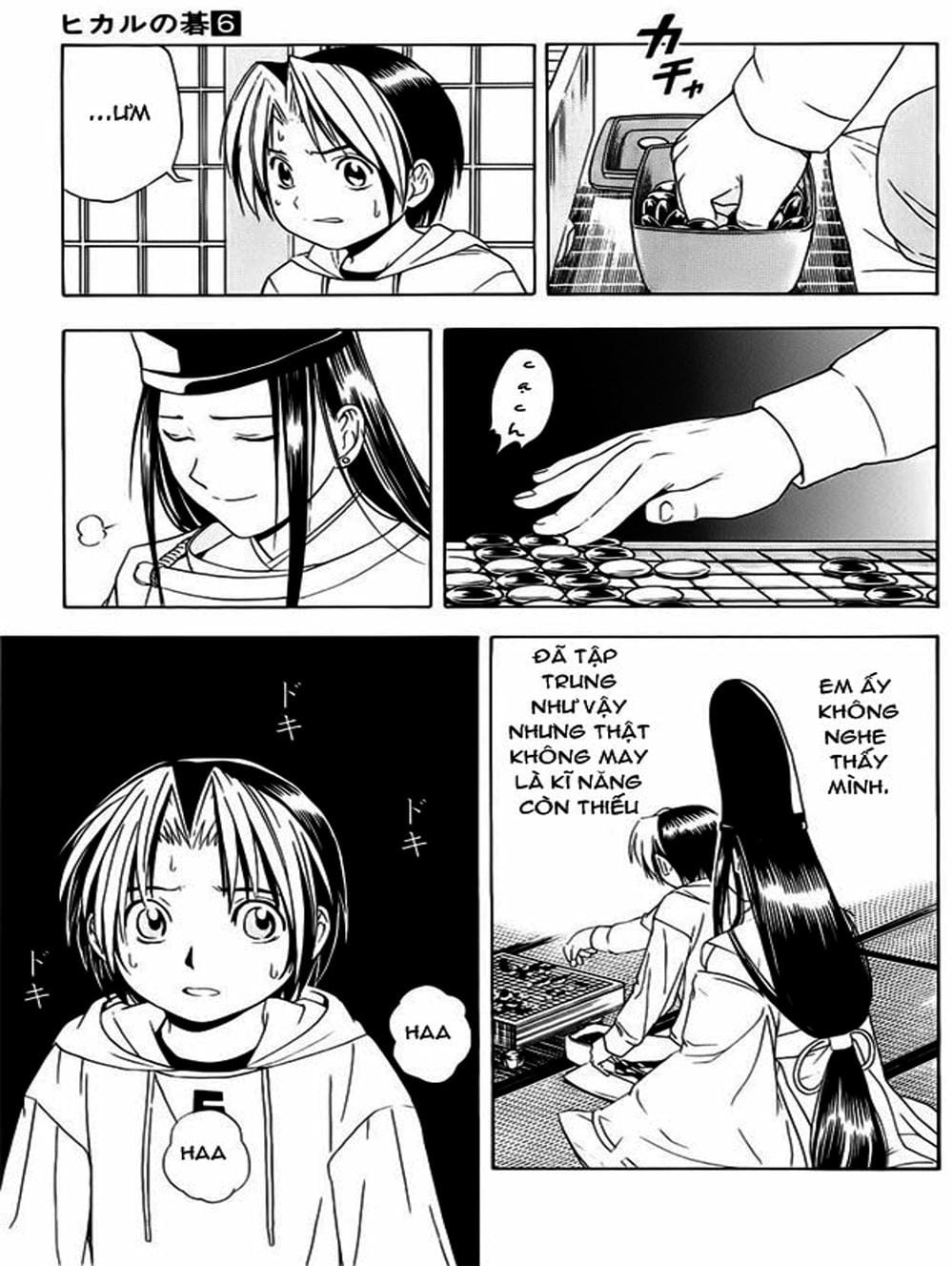 Truyện Tranh Kì Thủ Cờ Vây - Hikaru No Go trang 6