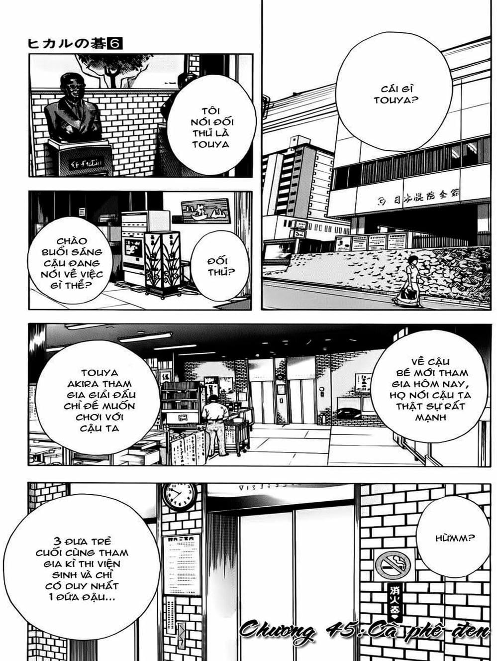 Truyện Tranh Kì Thủ Cờ Vây - Hikaru No Go trang 6