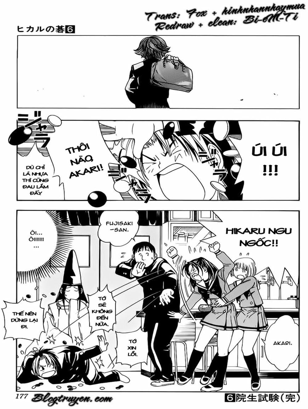 Truyện Tranh Kì Thủ Cờ Vây - Hikaru No Go trang 6