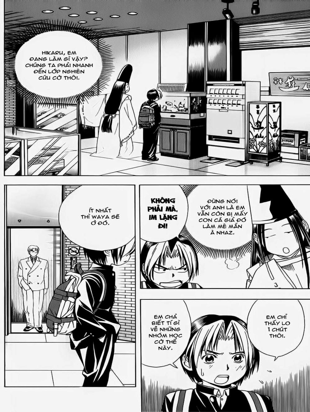 Truyện Tranh Kì Thủ Cờ Vây - Hikaru No Go trang 6