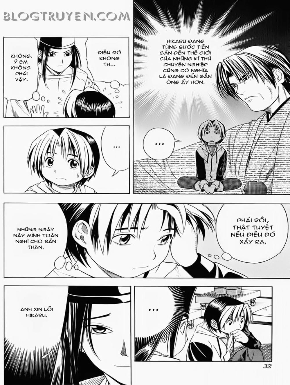 Truyện Tranh Kì Thủ Cờ Vây - Hikaru No Go trang 6