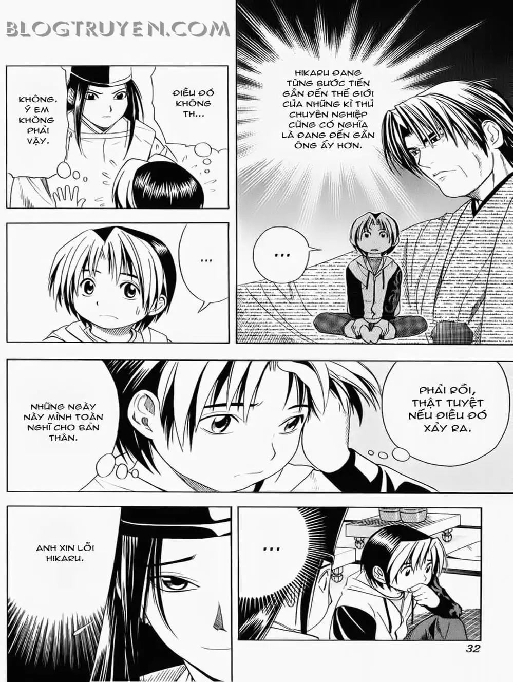 Truyện Tranh Kì Thủ Cờ Vây - Hikaru No Go trang 6