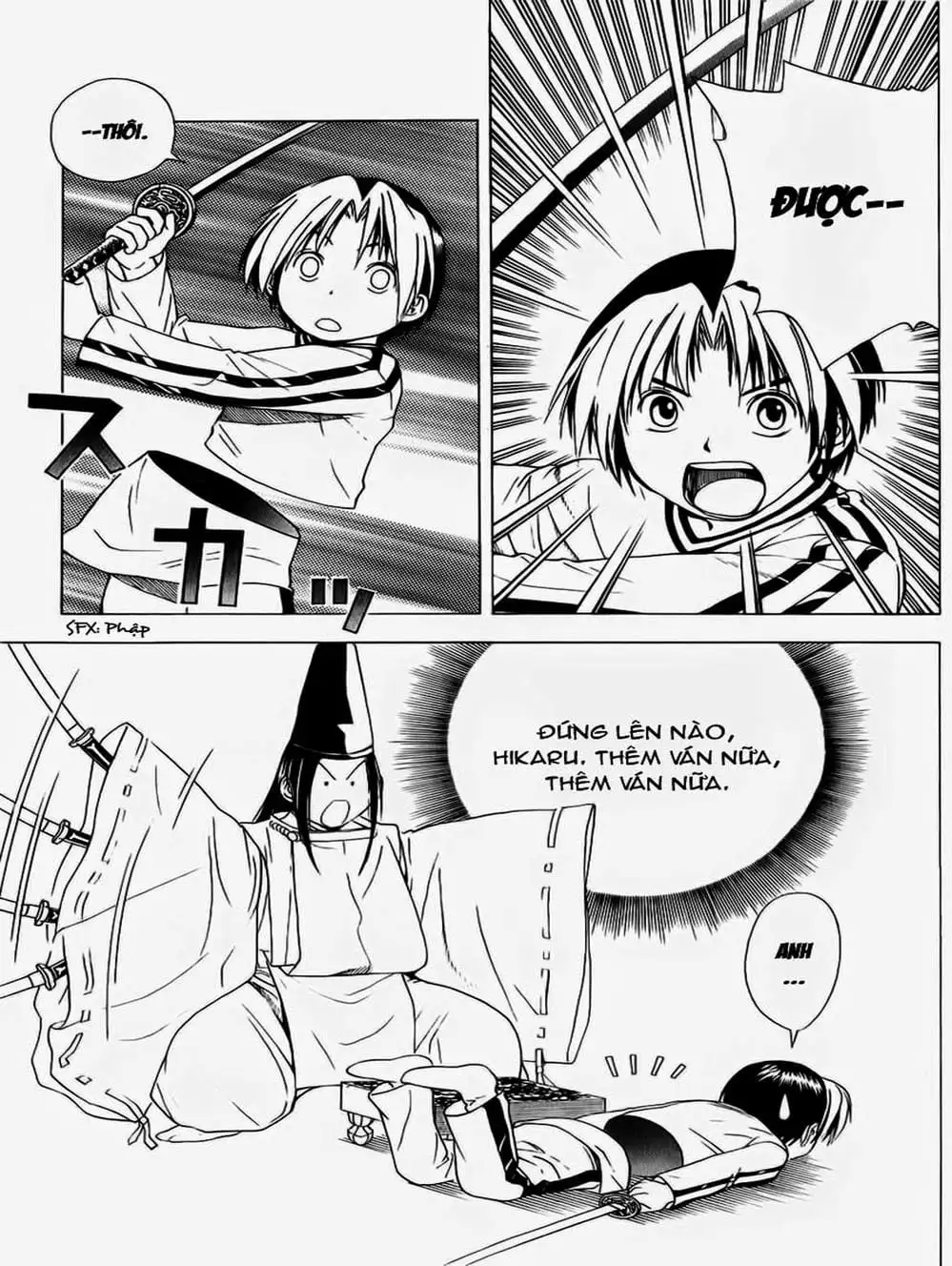 Truyện Tranh Kì Thủ Cờ Vây - Hikaru No Go trang 6