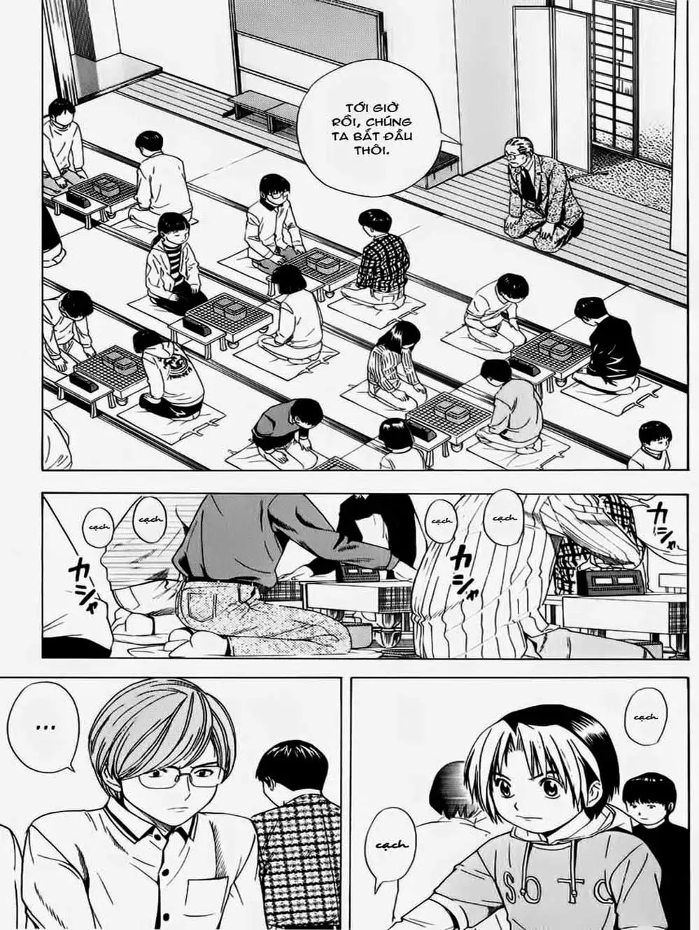 Truyện Tranh Kì Thủ Cờ Vây - Hikaru No Go trang 6