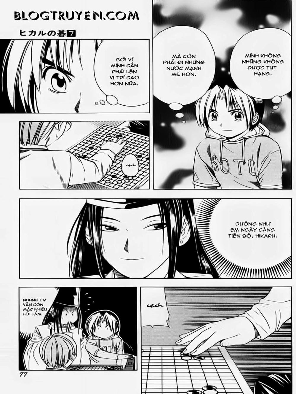 Truyện Tranh Kì Thủ Cờ Vây - Hikaru No Go trang 6