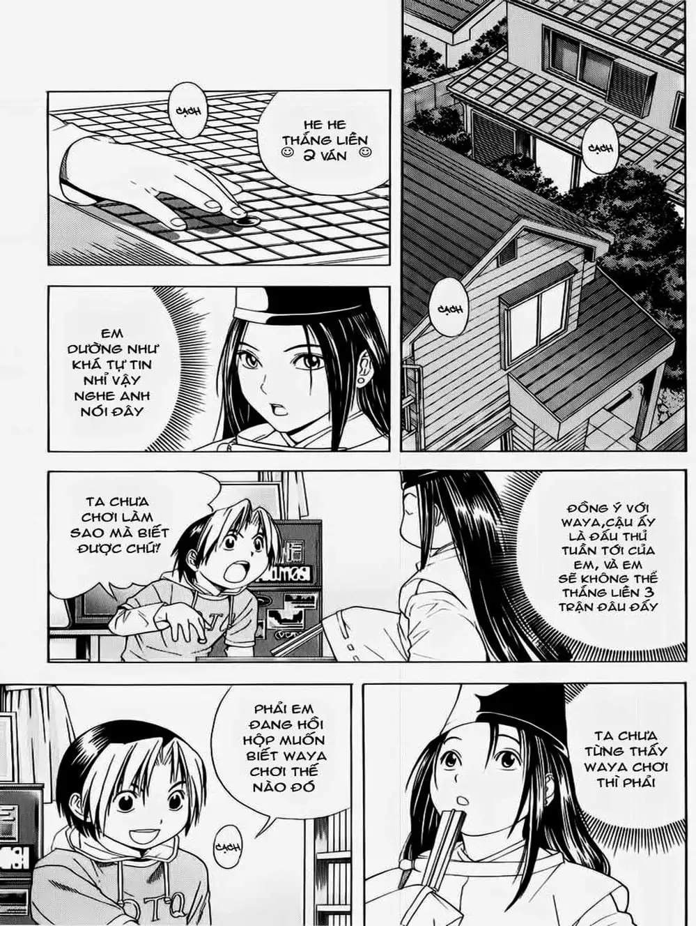 Truyện Tranh Kì Thủ Cờ Vây - Hikaru No Go trang 6