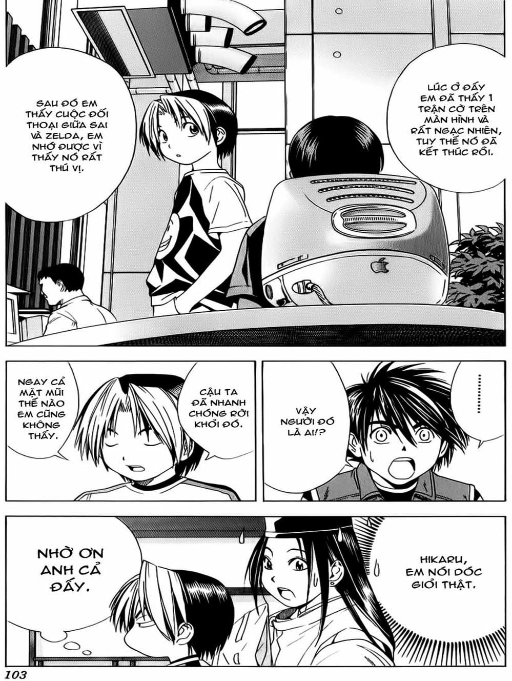 Truyện Tranh Kì Thủ Cờ Vây - Hikaru No Go trang 6