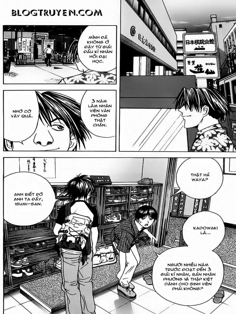 Truyện Tranh Kì Thủ Cờ Vây - Hikaru No Go trang 6