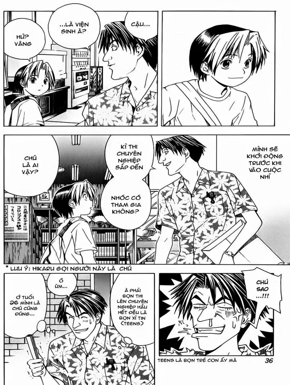 Truyện Tranh Kì Thủ Cờ Vây - Hikaru No Go trang 6