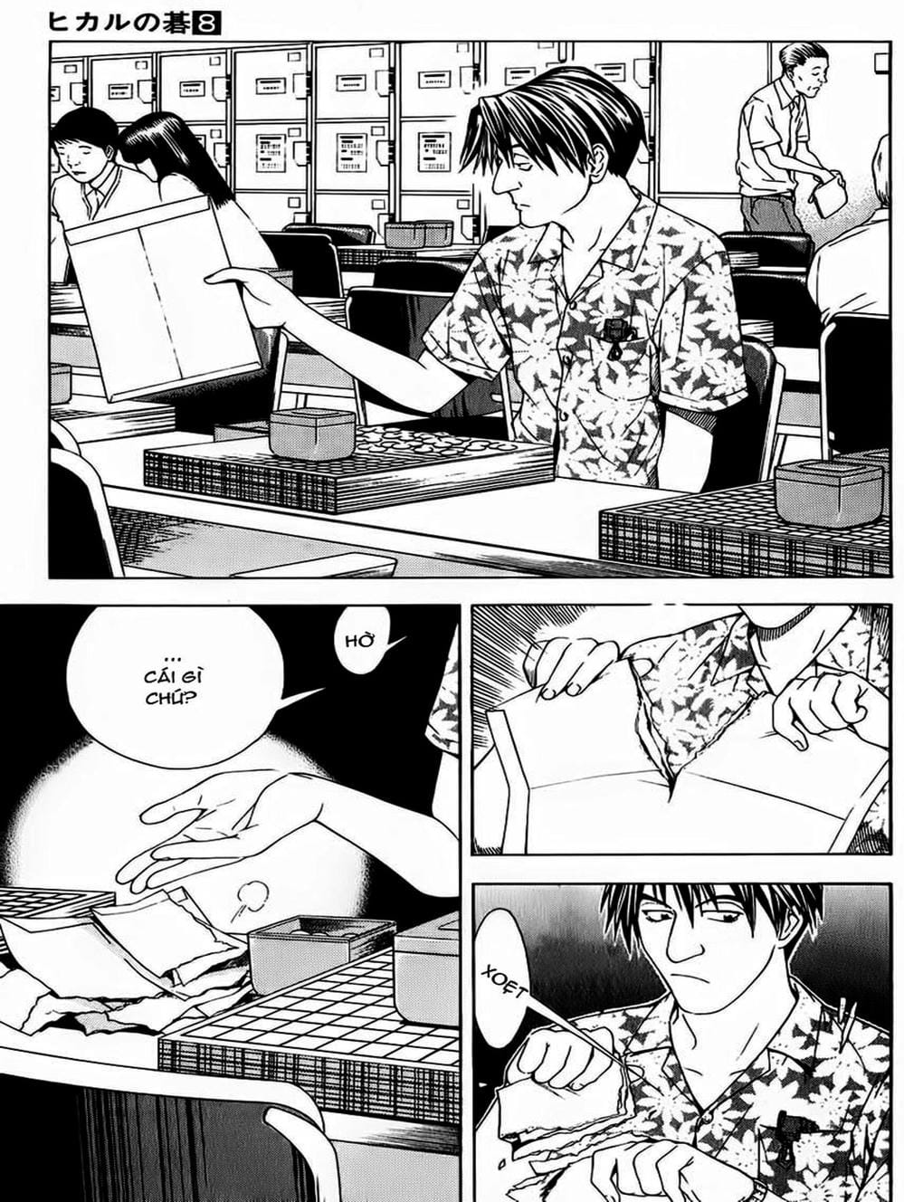 Truyện Tranh Kì Thủ Cờ Vây - Hikaru No Go trang 6