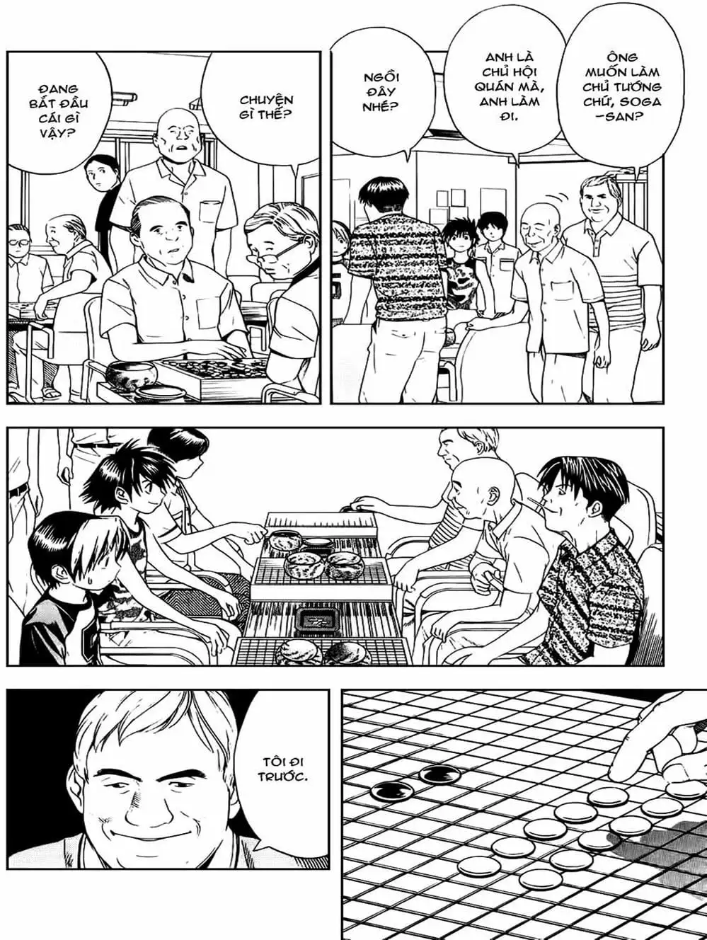 Truyện Tranh Kì Thủ Cờ Vây - Hikaru No Go trang 6
