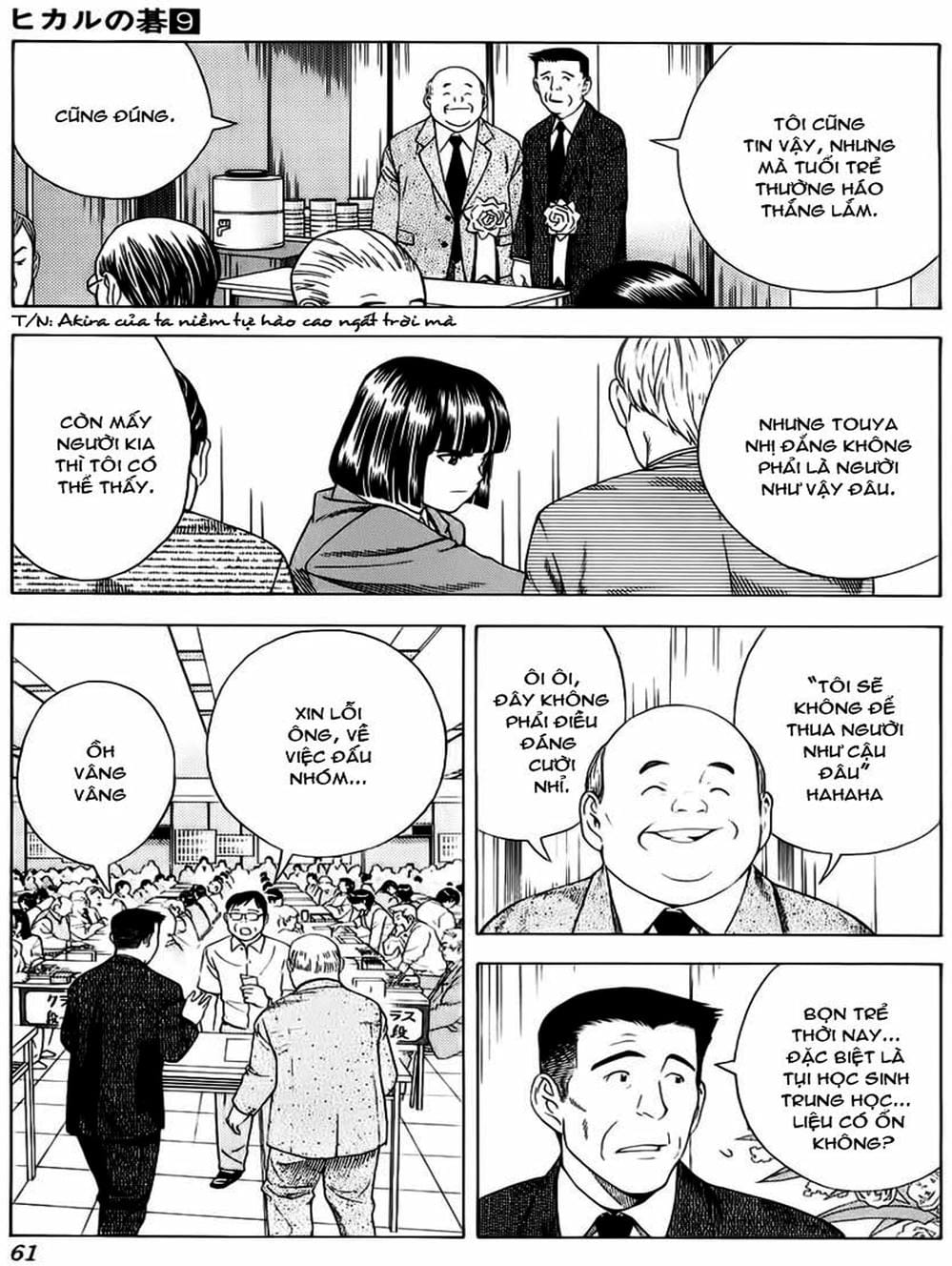 Truyện Tranh Kì Thủ Cờ Vây - Hikaru No Go trang 6