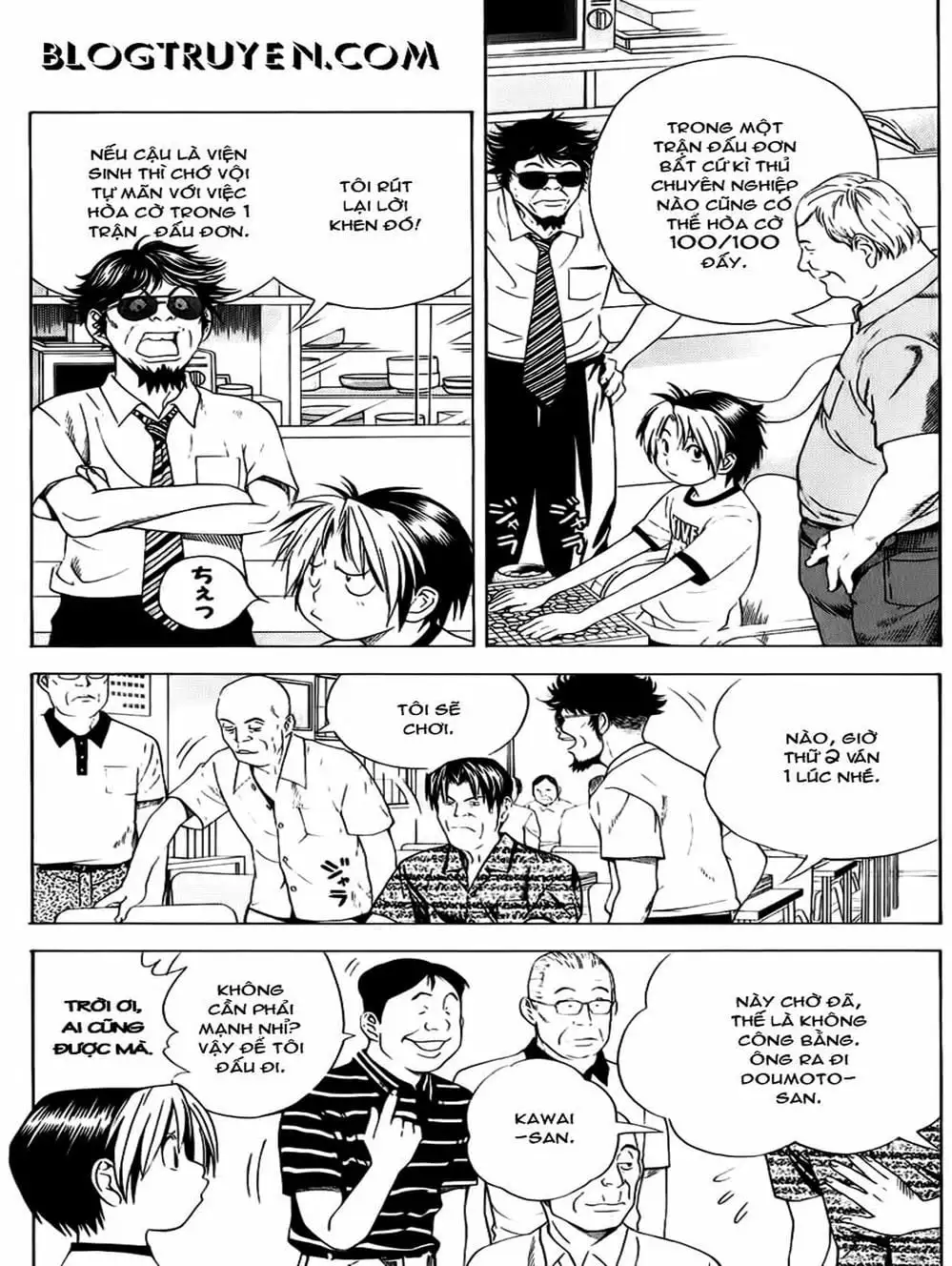 Truyện Tranh Kì Thủ Cờ Vây - Hikaru No Go trang 6