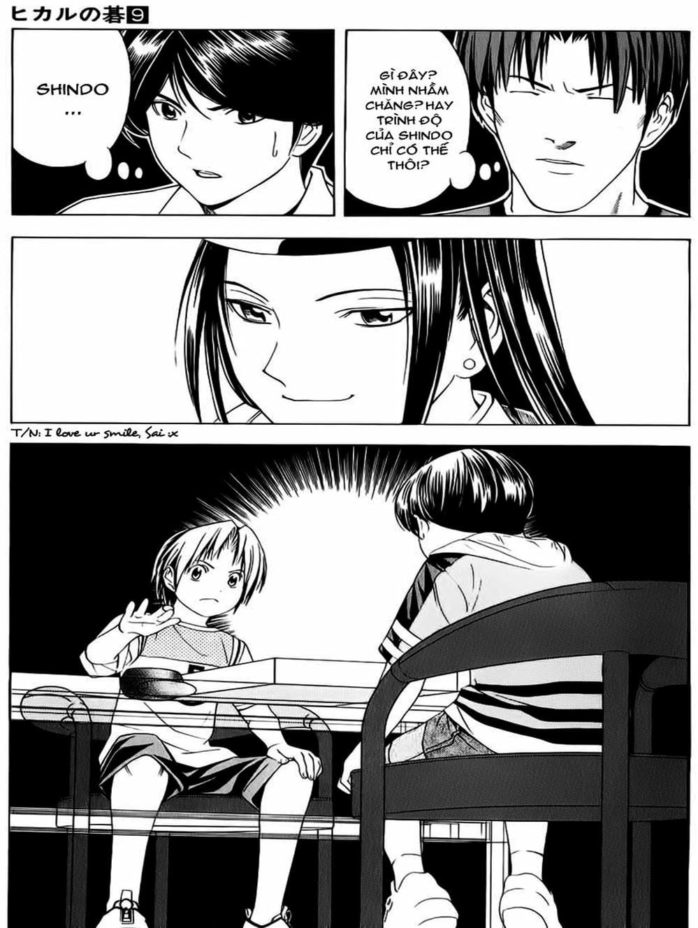 Truyện Tranh Kì Thủ Cờ Vây - Hikaru No Go trang 6